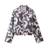 Versatile Casual Zip-up Long-sleeve Cotton Jacket