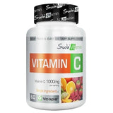 Suda Vitamin C 1000mg - 60 Capsules for Powerful Immune Support | High Potency Ascorbic Acid Supplement