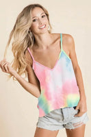 BiBi Tie Dye French Terry Knit Cami
