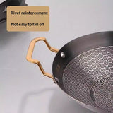Thickened Stainless Steel Non-Stick Honeycomb Dry Pot