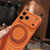 Wavy-pattern Liquid Silicone Phone Case