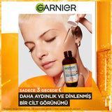 Garnier Vitamin C Serum - Anti-aging Night Serum for Brightening & Hydration, Vegan Skincare, 1.01 fl oz