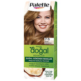 Palette Natural Hair Dye - Light Caramel (Açık Karamel) Permanent Hair Color for Natural Look