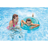 Intex Transparent Jumbo Swim Ring - 76cm Inflatable Pool Float for Kids & Adults - Fun Beach & Water Toy