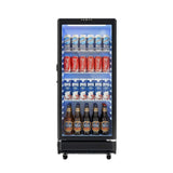 6.0 Cu.Ft Commercial Beverage Refrigerator With Glass Door And Adjustable Shelves (SAK28460)