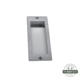 Barn Door Stainless Steel Square Corner Flush Pull
