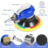 6" Air Random Orbital Sander Pneumatic