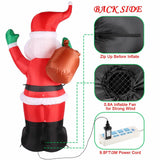 6 Ft. Santa Claus Inflatable Outdoor Decoration
