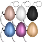6-Pack: 140DB Personal Security Alarm Keychain with LED Lights