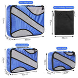 6-Pack: Fitnate Compression Packing Cubes