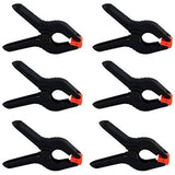 6-Pack: Heavy Duty Muslin Clamps