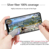 6-Pack: Pubg Mobile Finger Sleeve Anti-Sweat Breathable