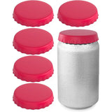 6-Pack: Silicone Can Lids Fits Standard Soda Cans