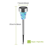 6-Pack: Solar Garden Lights IP44 Water Resistant