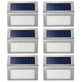 6-Pack: Solar Step Lights