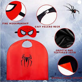 6-Pack: Superhero Reversible Cape & Mask Set