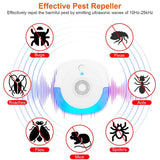 6-Pack: Ultrasonic Pest Repellers Plug-In Indoor Pest Control Mouse Repellent