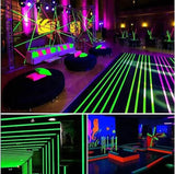 6-Pack: UV Gaffer Fluorescent Party Tape Blacklight Reactive Glow In The Dark Tape