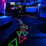 6-Pack: UV Gaffer Fluorescent Party Tape Blacklight Reactive Glow In The Dark Tape
