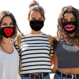 6-Pack: Valentines Fun Super Soft Reusable Non-Medical Face Masks