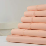 6-Piece: 1200 Thread Count Cotton Sheets
