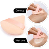 6-Piece: Face Soft Triangle Powder Puff