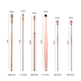 6-Piece: Portable Stainless Steel Ear Pick Set