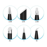 6-Piece Set: 900M-T Series Soldering Iron Tips