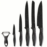 6-Piece Set: High Carbon Stainless Steel Sharp Kitchen Knives