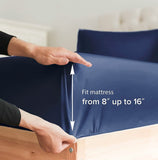 6-Piece Set: Hotel Luxury Bed Sheets