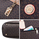 6-Piece Set: Women's Shoulder Bags Luxury Totes