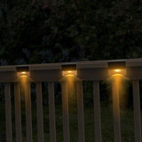 6-Piece: Solar Powered Acrylic Bubbles Decorative Deck Lights