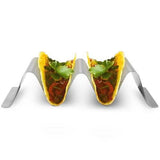 6-Piece: Stainless Steel Taco Holders