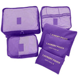 6-Piece: Travel Bag Set