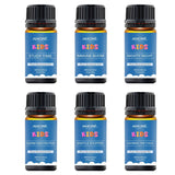 6-Pieces Set: Natural Aromatherapy Kids Safe Essential Oils Starter Set