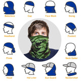 6-Pieces: Summer Neck Gaiter UV Sunscreen Protection Face Mask Scarf