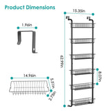 6-Tier Over Door Pantry Organizer