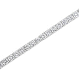 IGI Certified 4.0 Cttw Diamond 14K White Gold Classic 7â€ Tennis Bracelet (H-I Color, I1-I2 Clarity)