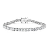 14K White Gold 2.00 Cttw Prong Set Lab Grown Round Diamond Classic Tennis Bracelet (F-G Color, VS2-SI1 Clarity) - 7.25"