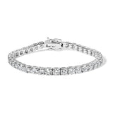 14K White Gold 2.00 Cttw Prong Set Lab Grown Round Diamond Classic Tennis Bracelet (F-G Color, VS2-SI1 Clarity) - 7.25"