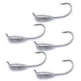60 Degree Tube Bait Jig Head Pack of 4