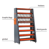 60-Inch Heavy-Duty Multifunction CNC Tool Rack Holder Organizer (SAK80412)
