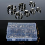 60-Pieces: Hose Clamp Stainless Steel Adjustable Worm Gear