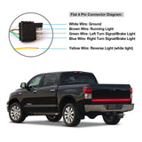 60" Truck Tailgate Brake/Reverse/Turn Signal LED Light Stip