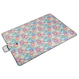 60" x 78" Foldable Waterproof Picnic Blanket with Strap