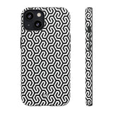 TWISTED GRID | Tough Phone Case