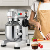 600W Commercial Dough Kneader Bakery Mixer Machine, 15QT (SAK95629)