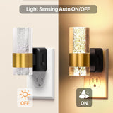 Ice Flower Wall-mounted Light-controlled Sensor Lamp Kitchen Corridor