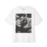REBEL HOMME 2 WHITE Oversized Boxy Tee