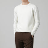 Thickened Knitted Crew-neck Sweater